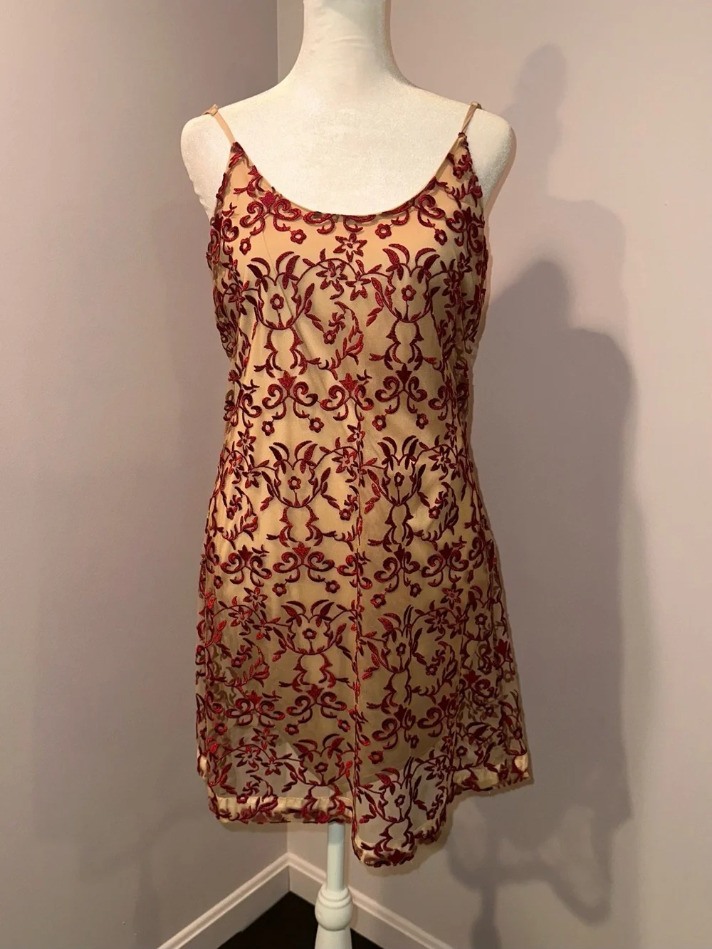 saks mini dress Saks Glitter Mini Dress